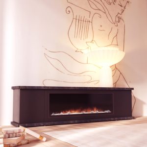 Mueble de televisión en efecto Tacande y Grafito