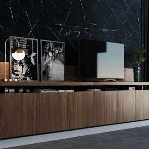 Aparador o Mueble de Televisión en Nogal