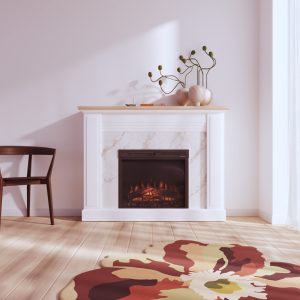 Chimenea eléctrica de estilo clásico