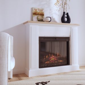 Chimenea eléctrica de estilo clásico