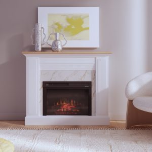 Chimenea eléctrica de estilo clásico 0252