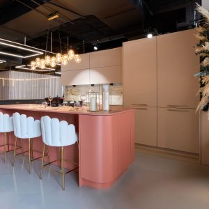 Cocina a medida estilo Glamour Moderno