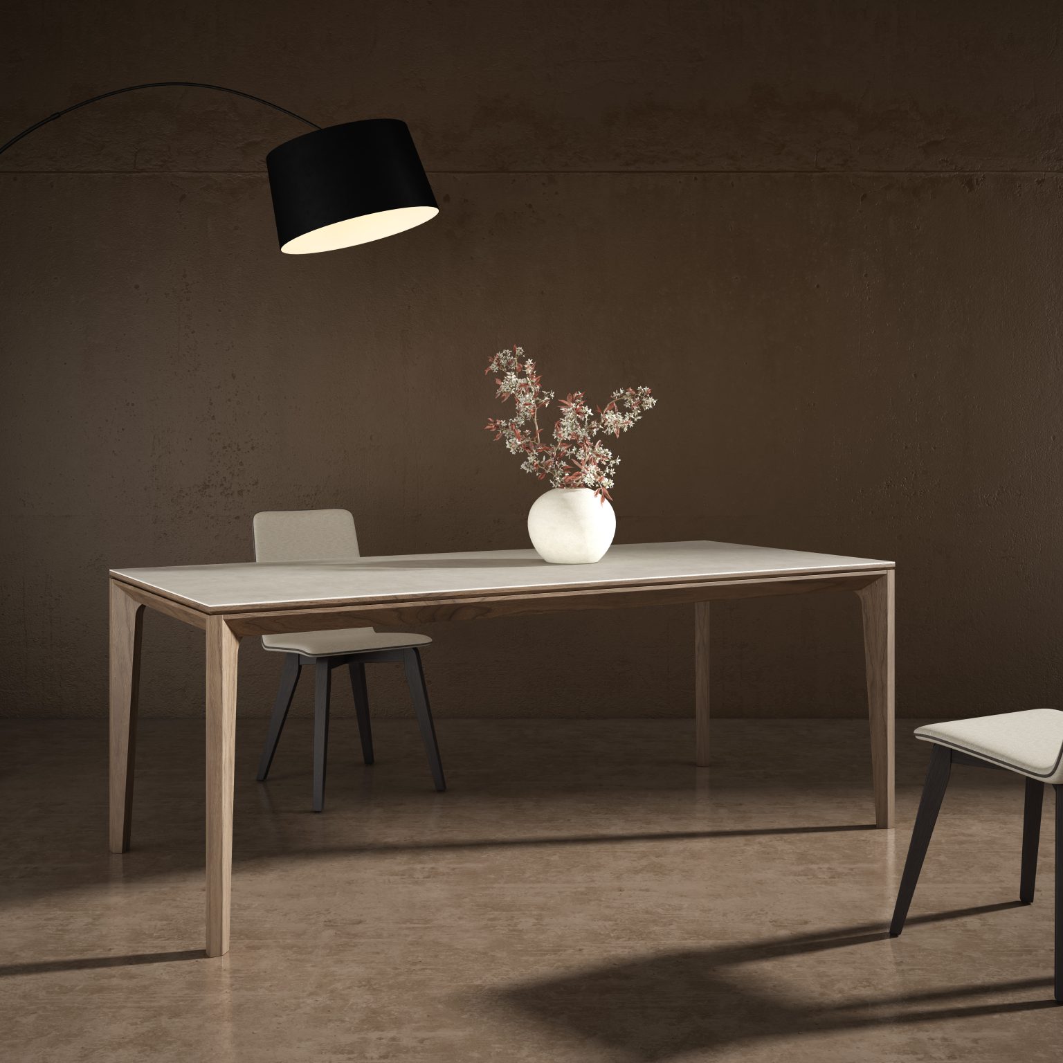 Mesa de comedor Amber Luca Atelier