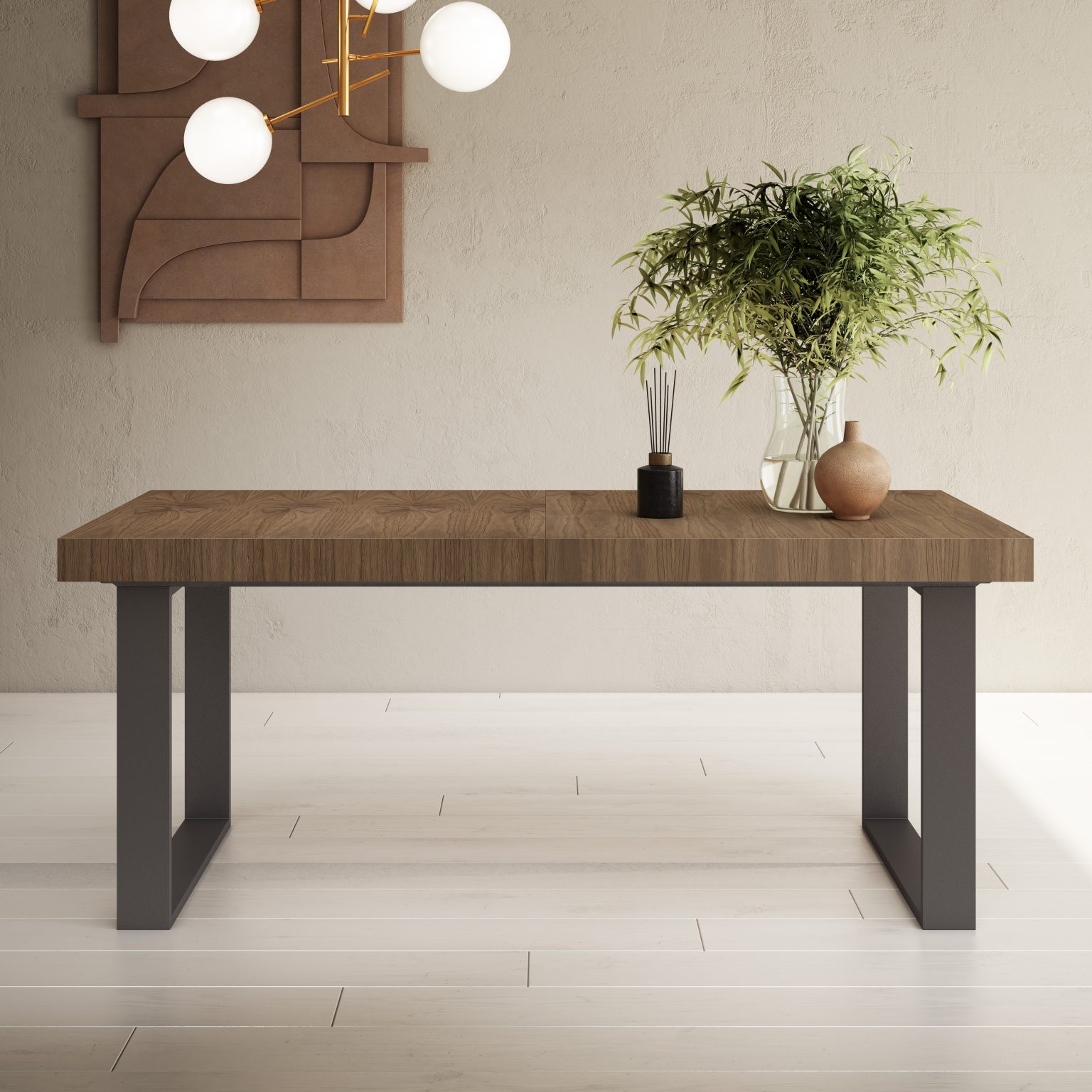 Mesa de comedor Arlequin Luca Atelier