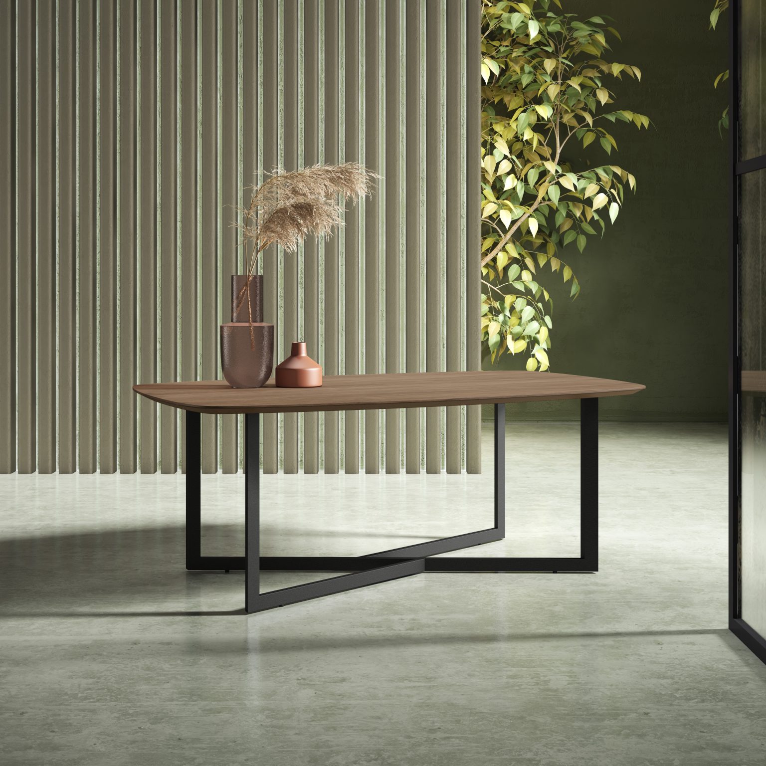 Mesa de comedor Col. Mekari Luca Atelier