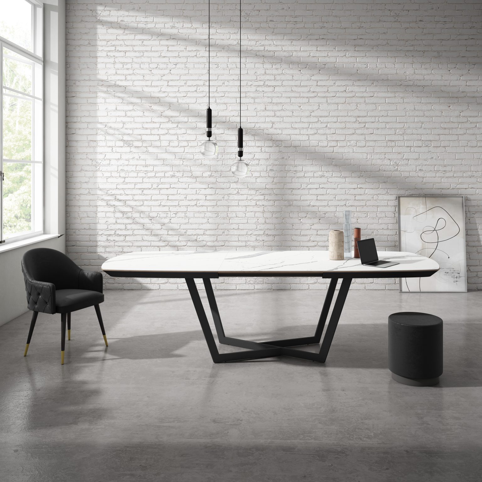 Mesa de comedor Col. Mekari Luca Atelier