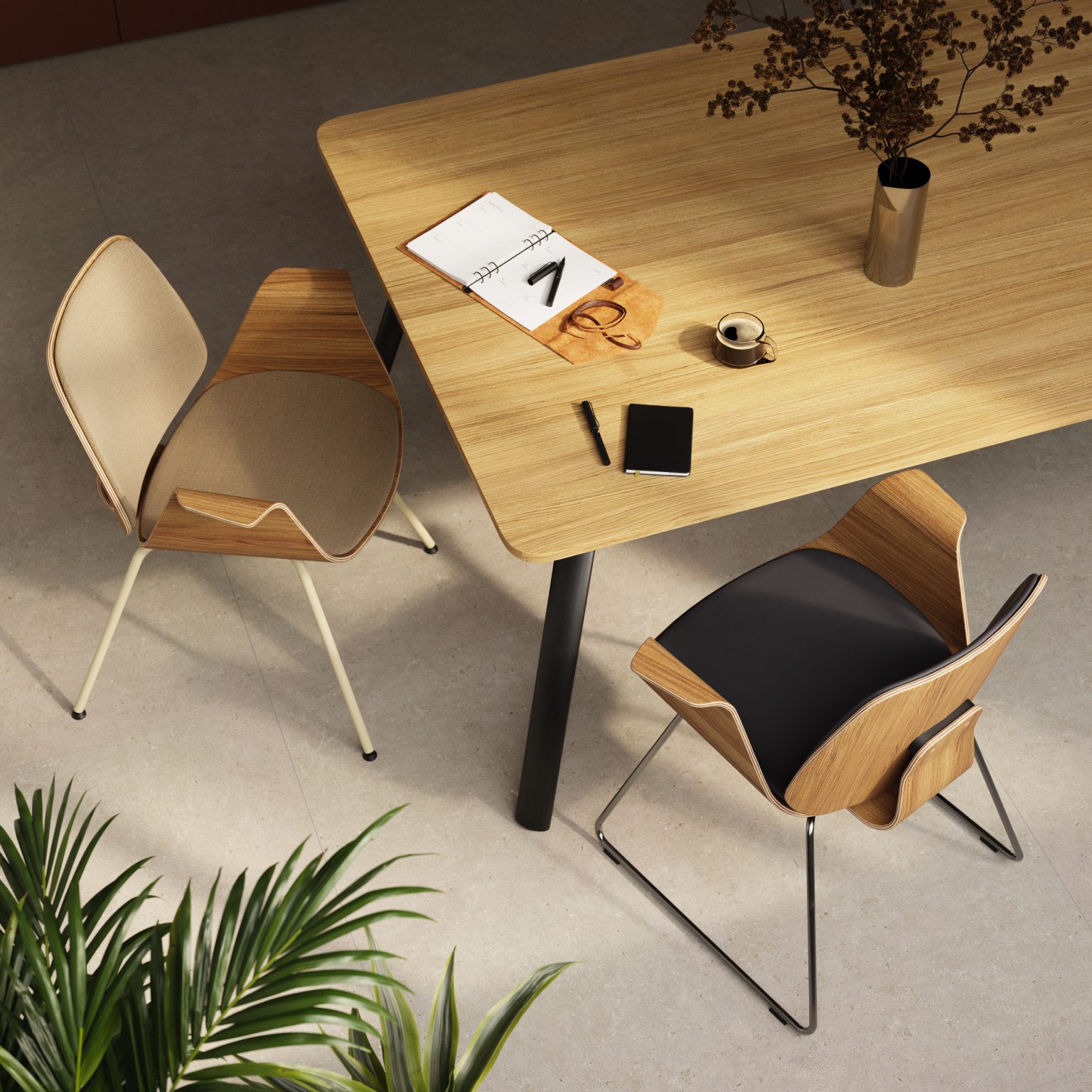 Silla wheel de luca atelier