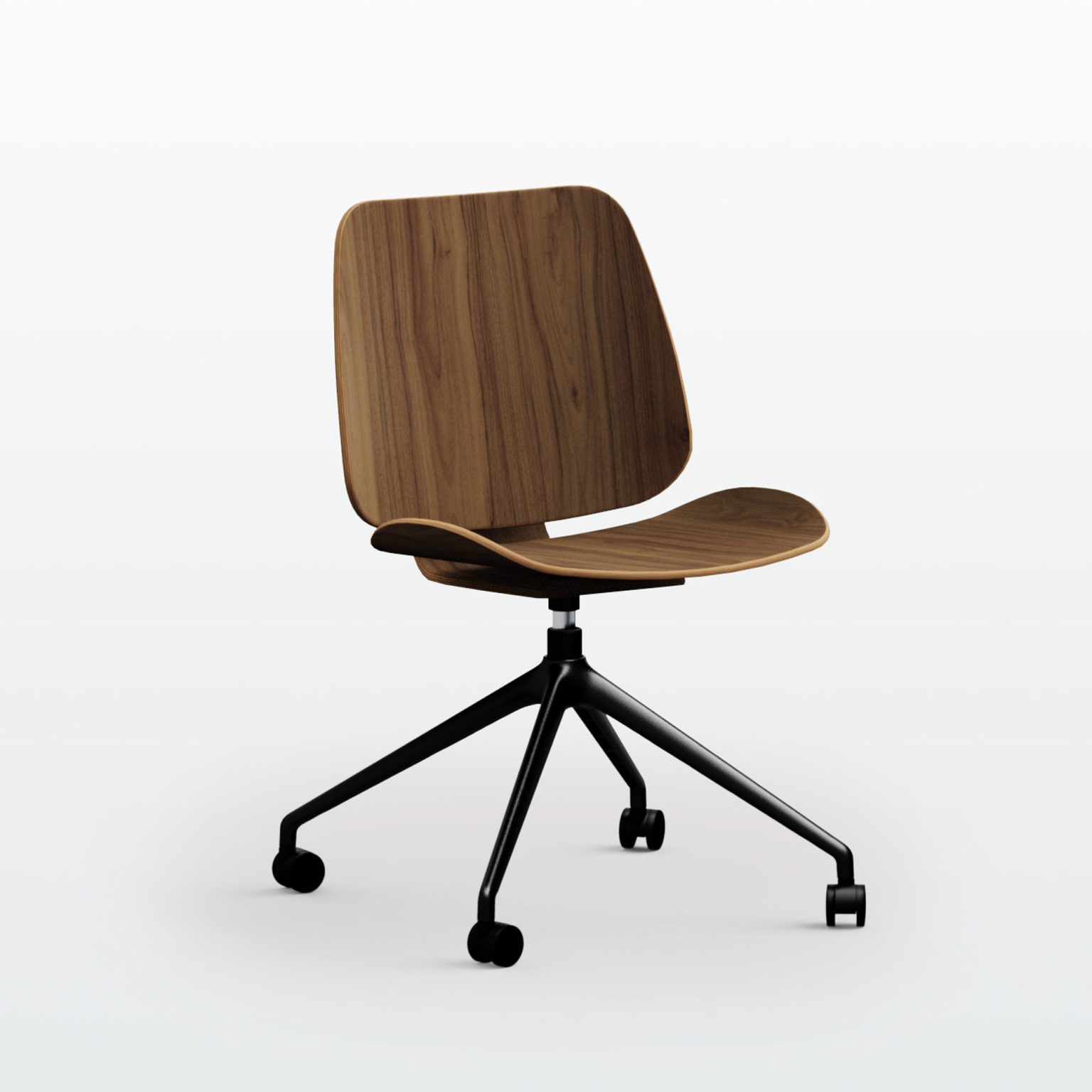 klasik_swivel_ruedas_sin_brazos_nogal