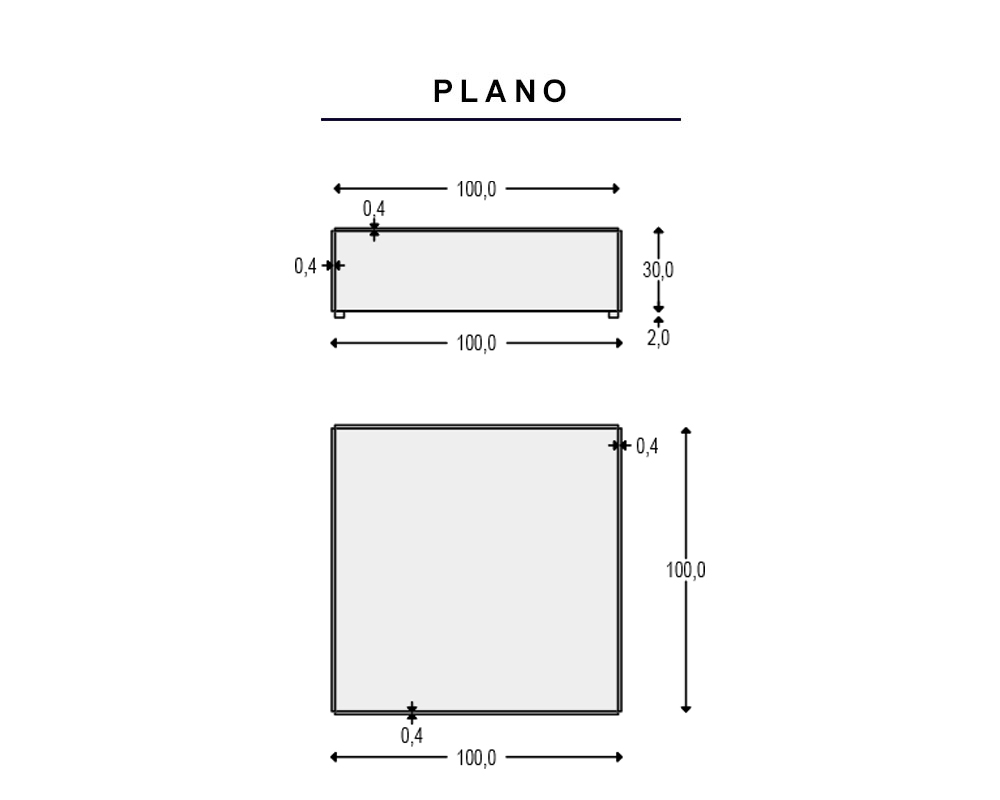 mesa de centro cubo piedra consentino de luca atelier
